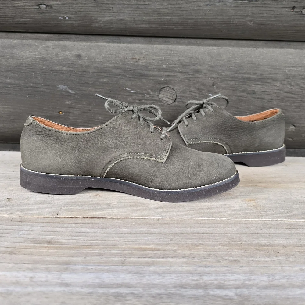 G.H. Bass & Co. 90's Classic Preppy Lace Up Oxford Flats 6.5M
